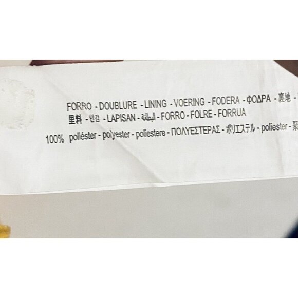 Zara Dress Womens Medium White Golden Yellow Pleated Combo Midi Flowy Boho - Picture 8 of 8